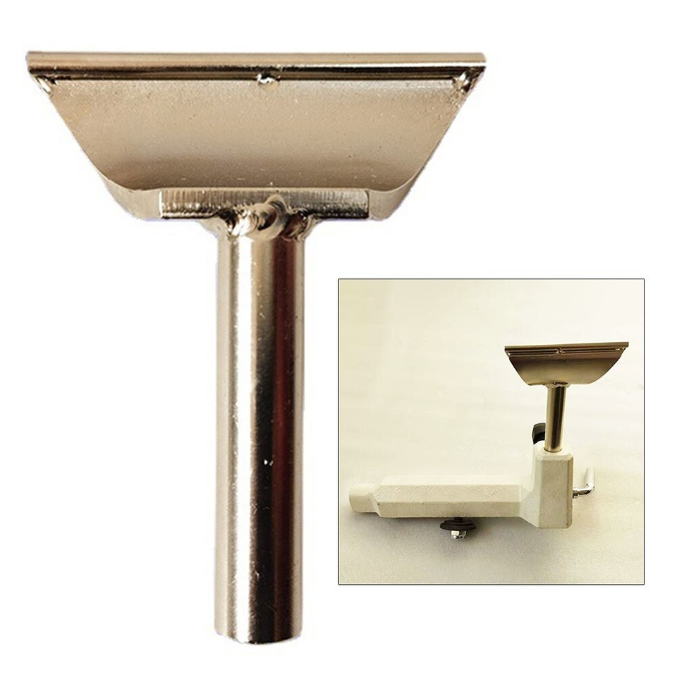 Lathe Tool Rest 3.5in Lathe Tool 16mm Diameter Mounting Post Long