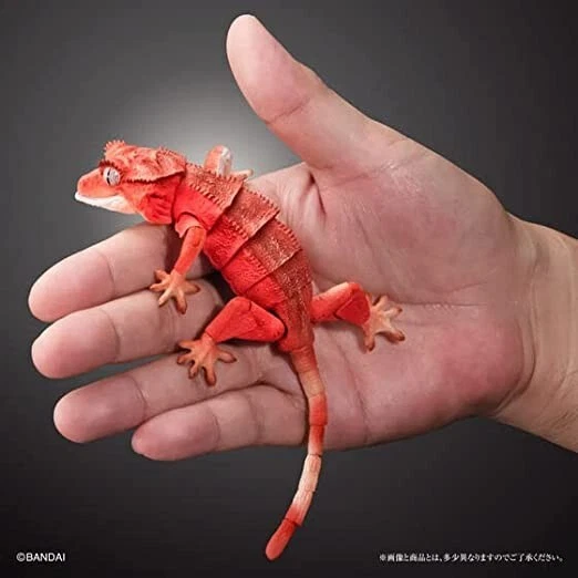 Ikimono Encyclopedia Advanced Crested Gecko All 4 types set Premium Bandai Ver. - Изображение 3 из 4