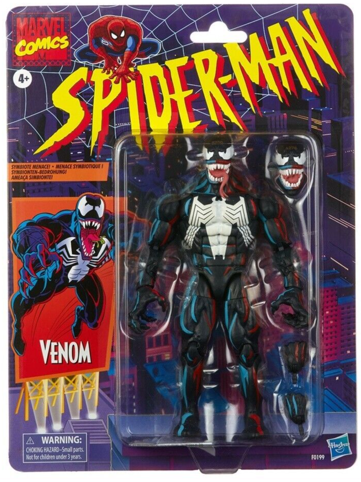 Hasbro Marvel Legends Retro Spider-man Venom (SDCC Exclusive