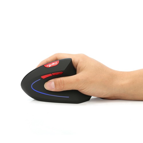 HXSJ USB Wireless Vertical Mice 2.4GHz PC Optical Gaming Mouse Ergonomic 2400DPI - Picture 19 of 29
