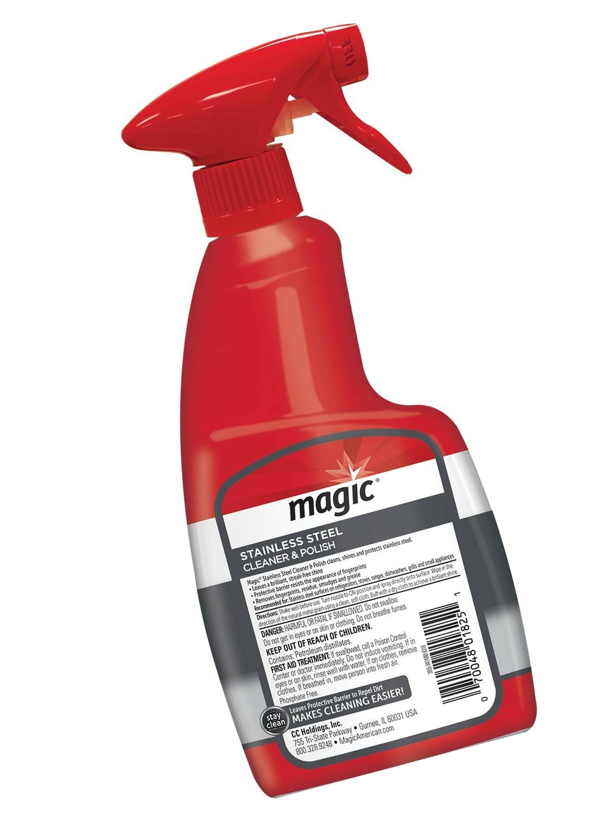 Magic Stainless Steel Cleaner & Polish Trigger Spray Protects