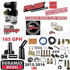 Fass No-drop 165gph Fuel Lift Pump System 15-16 Duramax Diesel Chevy Gmc Gm 6.6