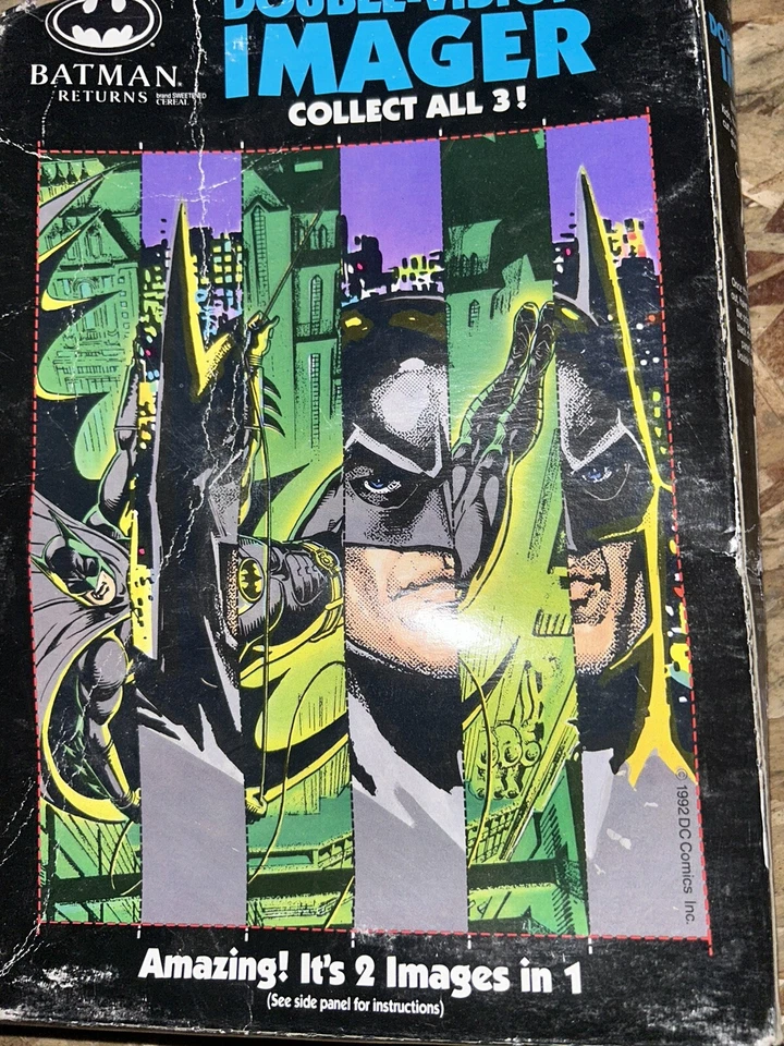 Cereal Batman ~ vintage 1992 Foto 3 de 3