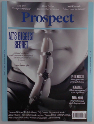 Prospect Magazin Juli 2025 Künstliche Intelligenz (KI's) größtes Geheimnis