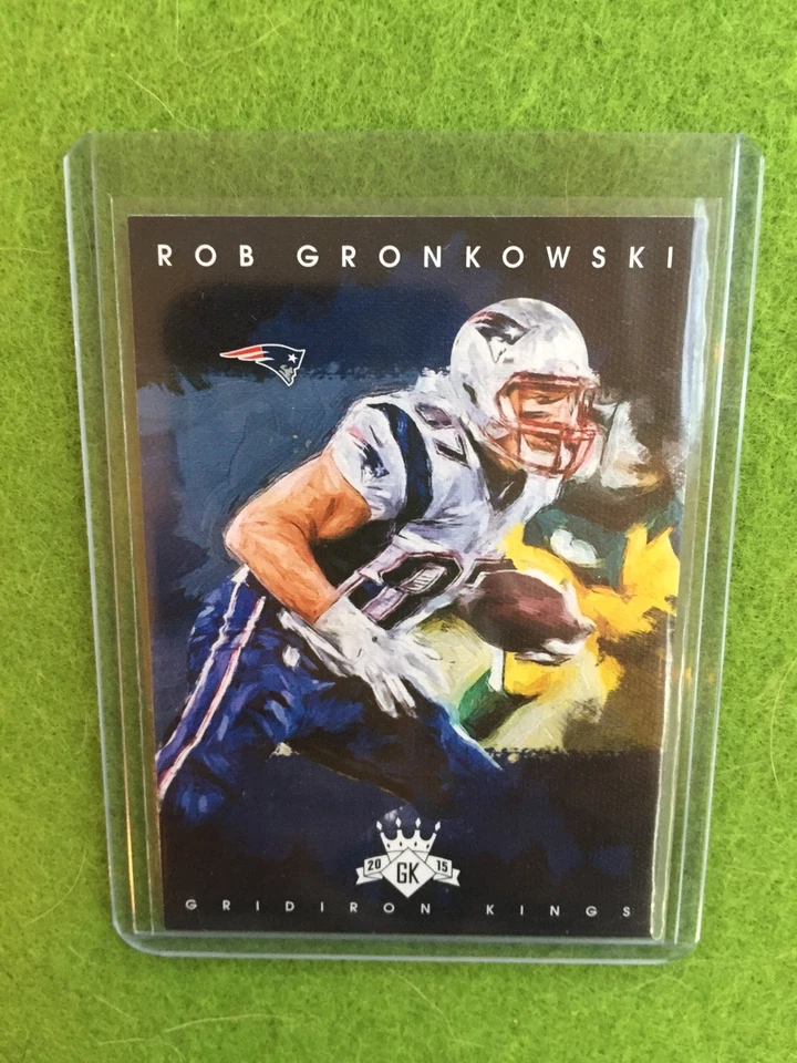 ROB GRONKOWSKI JERSEY #87 PATRIOTS 2019 Super Bowl 2015 Panini Gridiron Kings SP - Image 3 of 4