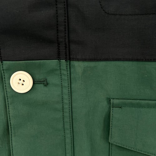 LEVIS CALIFORNIA Sierra Jacket Mens L Black Green Colorblock Hooded Waterproof - Picture 20 of 23