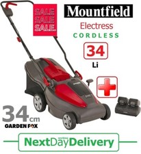 new MOUNTFIELD Electress 34Li KIT Cordless 20V Mower 291342063/M21 8008984846326