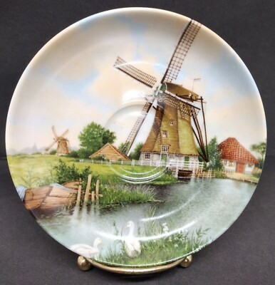 Vintage Royal Schwabap Hand Decorated Holland Cup and Saucer | eBay