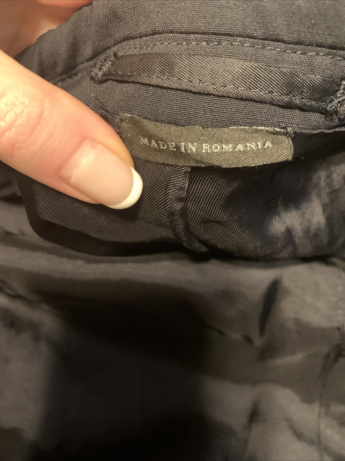 Prada Mens Authentic Solid Black Long Sleeve Blaz… - image 7