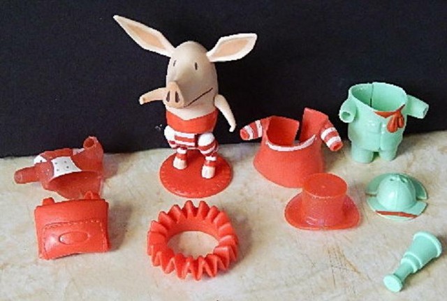 OLIVIA The Pig Poseable Doll with Clothes & Accessories | eBay