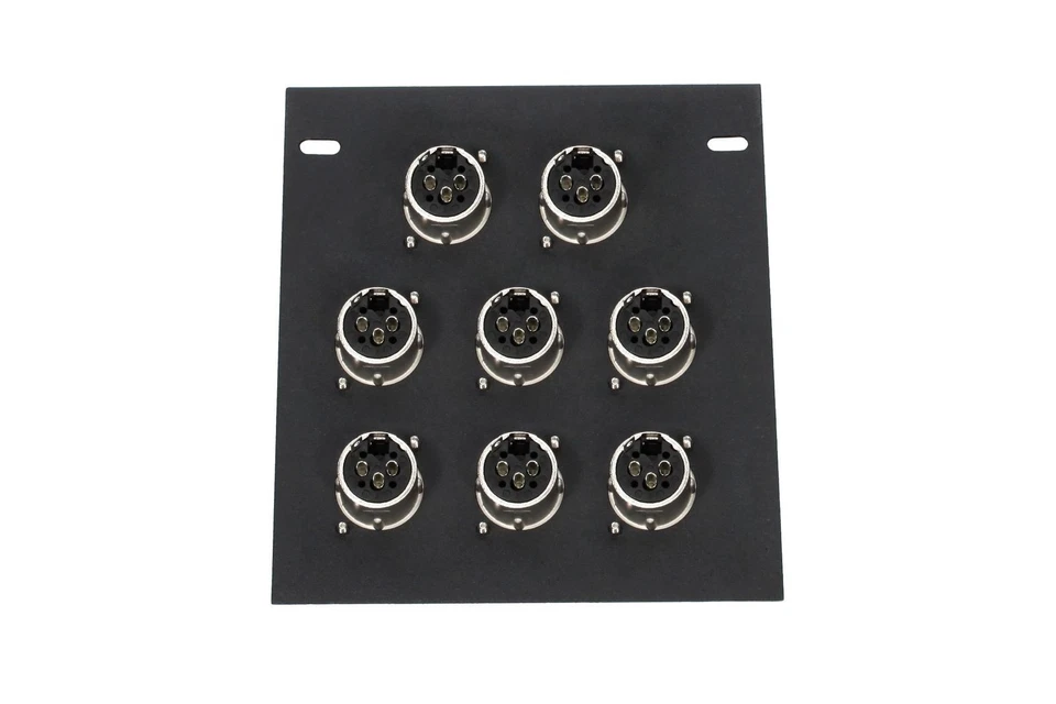 4 EC Stage Floor Box w/8 XLR Mic Connectors & 2 Conductor Shielded Wire 1000 ft - Image 4 of 4