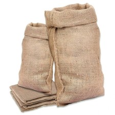Grand jute tissé - Sacs en toile de jute pour légumes, pommes de terre et sacs de rangement à l'ail