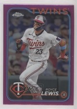 2024 Topps Chrome Pink Refractor Royce Lewis #217 1g5d