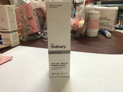 NIB The Ordinary AHA 30% + BHA 2% Peeling Solution 30 ml!
