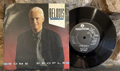 Belouis Some - Some People / Walk Away - 7'' Vinyl Single 1986 Parlophone R 6130