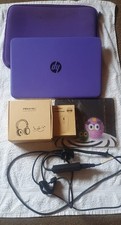 Purple HP Stream 14 Inch Laptop