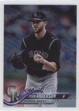 2018 Topps Rainbow Foil Tyler Anderson #668 7ti