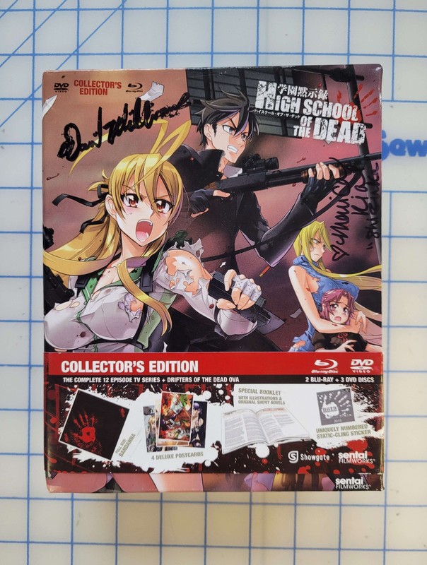 High School of the Dead Complete Premium Limited Collector's Edition Blu-ray DVD