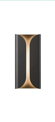 Sonneman Folds Tall LED Sconce, Textured Bronze, Textured Bronze - 2711-72-WL