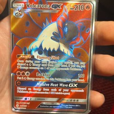 Pokémon Volcarona GX Ultra Rare Full Art Holo SM-Cosmic Eclipse 213/236 210HP on eBay