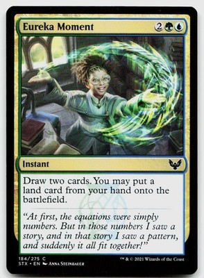 Eureka Moment #184 (NM) Strixhaven STX Magic MTG