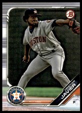 2019 Bowman Draft #BD160 Cristian Javier Houston Astros Rookie Card RC