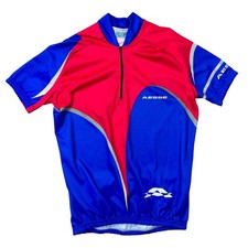 Aesse Radtrikot Oberteil Sponsoren europäische Teams bunt Herren 2XL