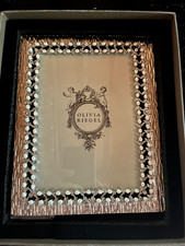 Olivia Riegel CARLOTTA 5" x 7" PICTURE FRAME w/PEARL RHINESTONES