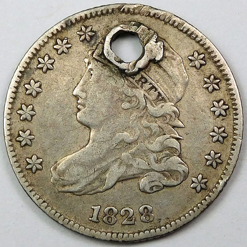 1828 Small Date Capped Bust Dime