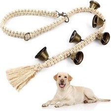 Dog Training Bell Hanging Puppy Rope Bells Adjustable Pet Doorbell for Training