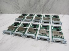 Lot of 10 Cisco NIM-4FXS 4-Port FXS Network I...