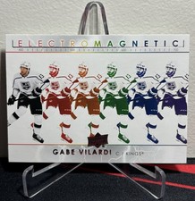 2021-22 Upper Deck Series 1 Hockey GABE VILARDI #EM-2 ELECTROMAGNETIC