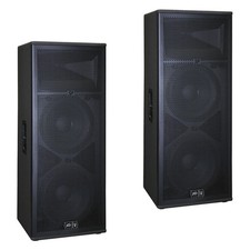  2 Peavey SP 4 Pro Audio DJ Passive 4000W Dual 15" 3-Way PA Speaker Package New