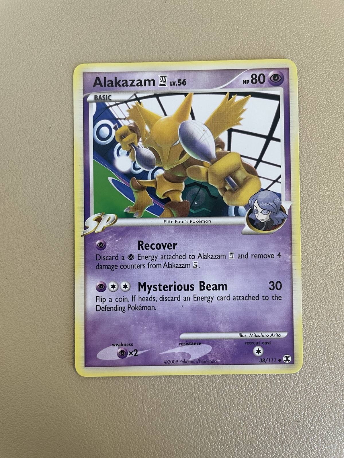 Alakazam 38/111 - Pokemon Rising Rivals Card LP-NM