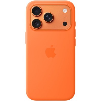 ORIGINAL Apple iPhone 17 PRO MAX Hülle Silikon Case Soft Magsafe Orange NEU