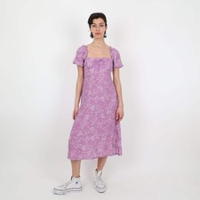 Faithfull The Brand Purple Dress, UK Size 6