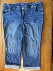 Prana Women's Capri Jeans Size 8 Blue Medium Wash Stretch Regular Fit Denim — photo 2