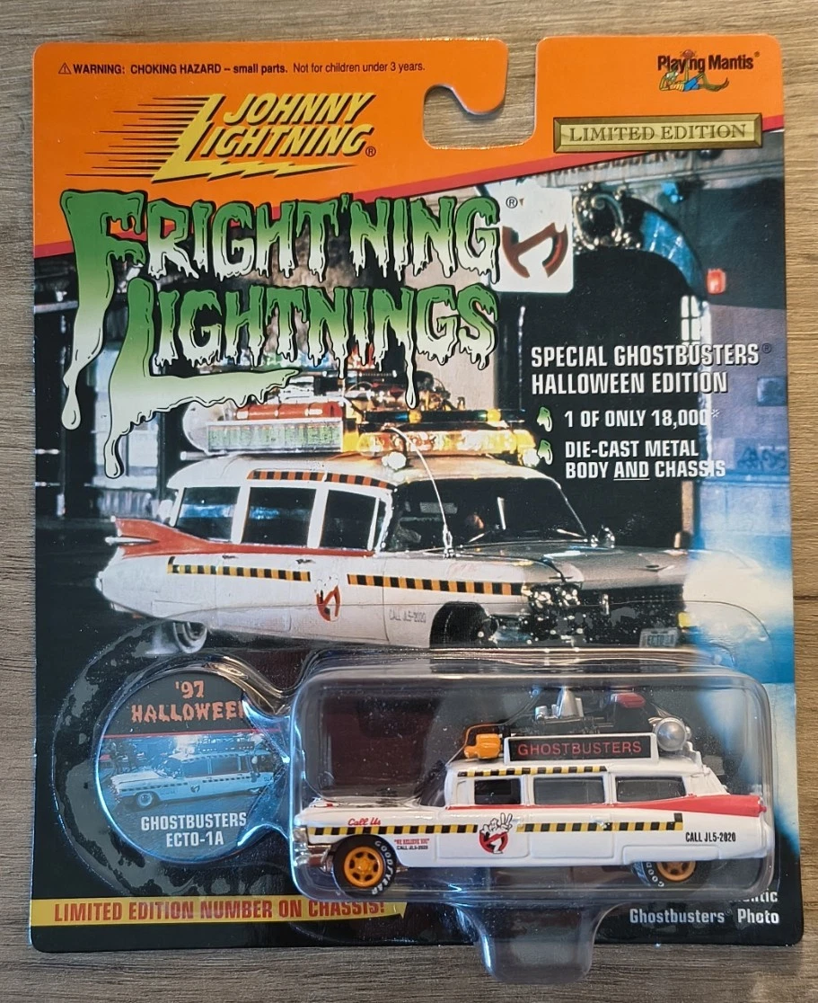 Johnny Lightning Fright'ning Lightnings Ghostbusters Diecast Cars