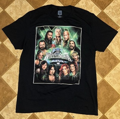 2024 WRESTLEMANIA 40 Philadelphia  I WAS THERE  T-Shirt Mens Large