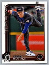 #71 Tarik Skubal 2025 Topps Detroit Tigers