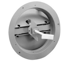 HART & COOLEY 1208GS Butterfly Damper 8" Steel 16" Ceiling Diffuser