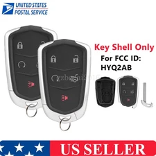 2 For Cadillac XT5 2017-2020 XT4 2019-2020 Remote Car Key Fob Shell 5 Buttons
