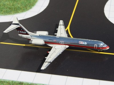 US Air Fokker 100 N866US GeminiJets GJUSA105 Scale 1:400 RARE