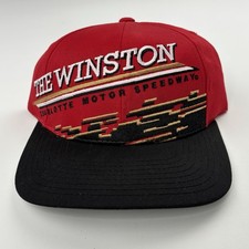 Vintage The Winston Charlotte Motor Speedway NASCAR Snapback Hat H3 Sport Gear
