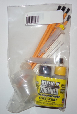 Flex Coat 2oz Super Kit Original High Build Ultra-V Rod Wrapping Thread Finish