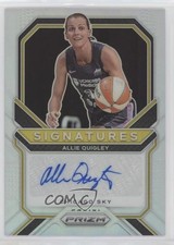 2021 Panini Prizm WNBA Signatures Silver Prizm Allie Quigley #SG-AQG Auto 4z8