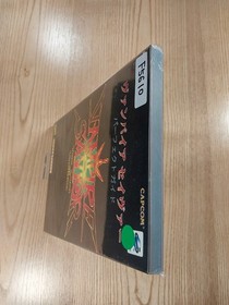 Vampire Savior Perfect Strategy Guide Book Sega Saturn Used Free Shipping