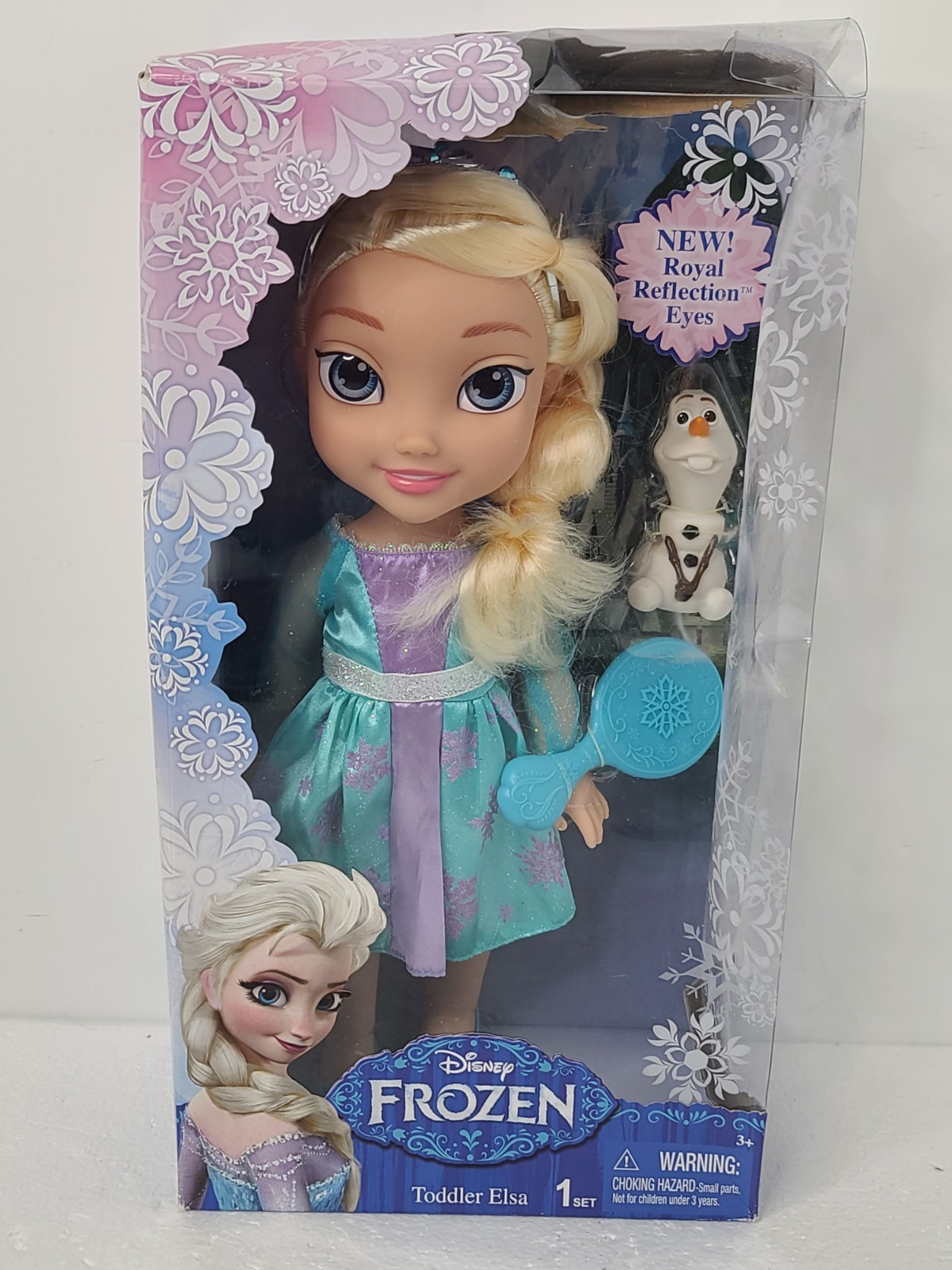 DISNEY FROZEN PRINCESS TODDLER ELSA DOLL ROYAL REFLECTION EY