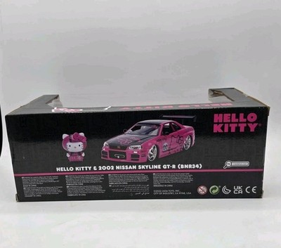 Hello Kitty Nissan Skyline GT-R 2002 with Hello Kitty Figure Rare