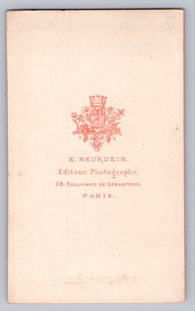 CDV 1868 Frédéric III Prince Royal Prusse Futur Empereur Allemagne Friedrich 2
